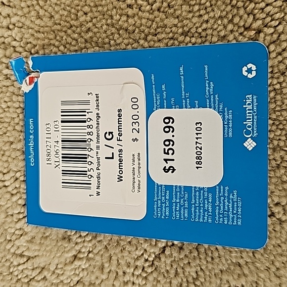 Columbia Women's Nordic Point III Interchange Jacket - Picture 11 of 12